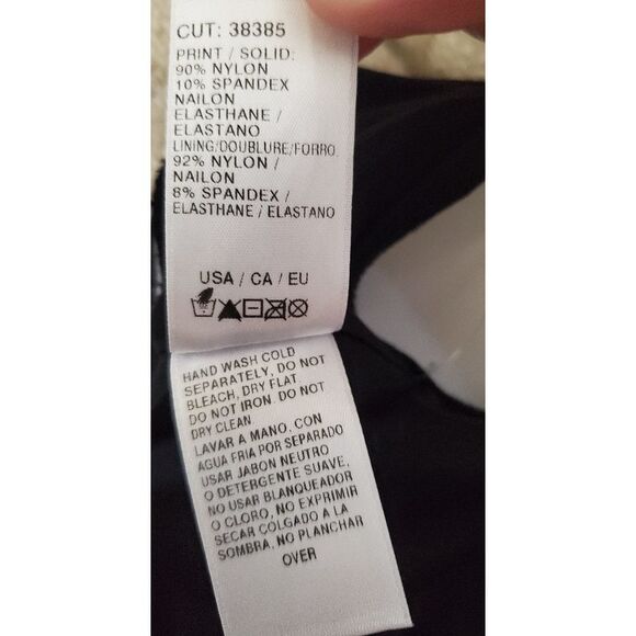 NEW Next Stardust Wide Band Bikini Top sz Small - Picture 9 of 9